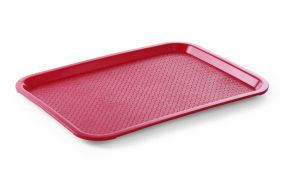 Polypropylene fast food tray, medium, HENDI, Red, 305x415x(H)20mm