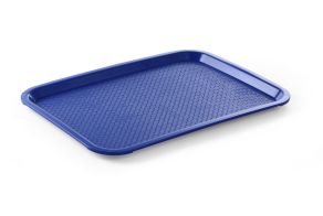 Polypropylene fast food tray, medium, HENDI, Blue, 305x415x(H)20mm