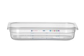 Container GN 1/3 HACCP, HENDI, GN 1/3, 2,5L, Transparent, 325x176x(H)65mm