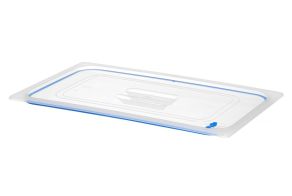 Lid for GN containers made of polypropylene, with seal, HENDI, GN 1/1, Transparent, 530x325mm