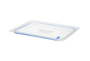Lid for GN containers made of polypropylene, with seal, HENDI, GN 1/2, Transparent, 325x265mm