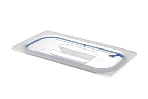 Lid for GN containers made of polypropylene, with seal, HENDI, GN 1/3, Transparent, 325x176mm