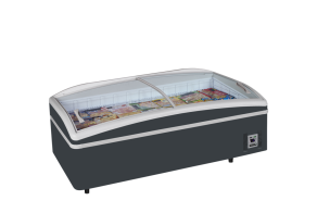 SHALLOW HEAD A-F Antracite Supermarket Freezer