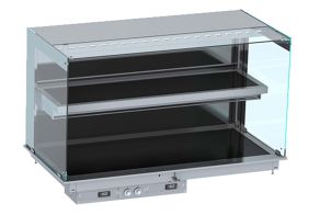 DROP-IN CUBIC HEATED CERAMIC DISPLAY WALL MODEL - BLACK 5/1