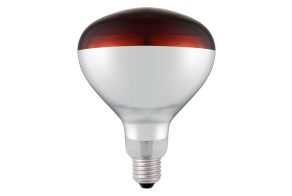 Infrared heat bulb, HENDI, Red, 230V/250W, ?125x(H)170mm
