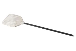 SS PIZZA SHOVEL RECTANGULAR PERFORATED 30-120