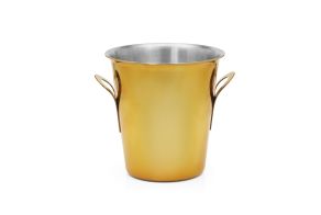 Conical Ice Bucket Gold