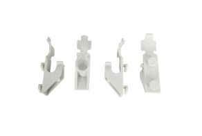 SET 4 CLIPS WHITE FOR 7487.0165  NEW SERIES