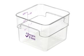 11.4L Allergen Square Storage Container