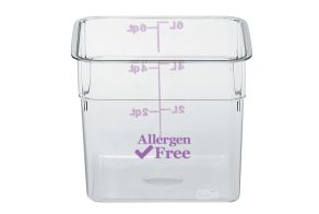 5.7L Allergen Square Storage Container