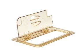 High Heat 1/3 GN Notched FlipLid