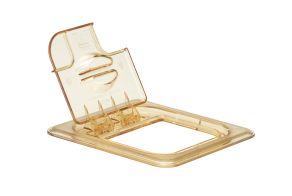 High Heat 1/6 GN Notched FlipLid