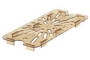 High Heat 1/9 GN Drain Shelf