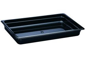 65mm Deep High Heat 1/1 GN Pan Black