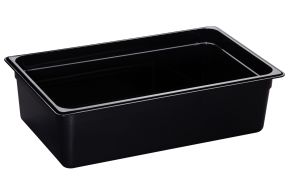 150mm Deep High Heat 1/1 GN Pan Black