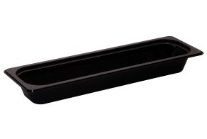 65mm Deep High Heat 2/4 GN Pan Black