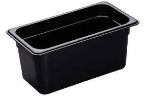 150mm Deep High Heat 1/3 GN Pan Black