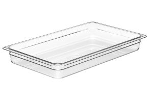 65mm Deep 1/1 Clear Polycarbonate GN Pan