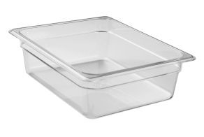 100mm Deep 1/2 Clear Polycarbonate GN Pan