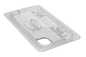 Clear 1/3 GN Notched FlipLid