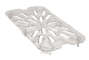 Clear 1/4 GN Drain Shelf