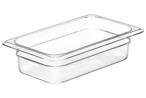 65mm Deep 1/4 Clear Polycarbonate GN Pan