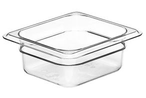 65mm Deep 1/6 Clear Polycarbonate GN Pan