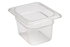 100mm Deep 1/8 Clear Polycarbonate GN Pan