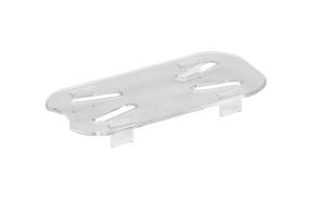 Clear 1/9 GN Drain Shelf
