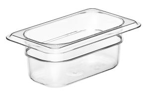 65mm Deep 1/9 Clear Polycarbonate GN Pan