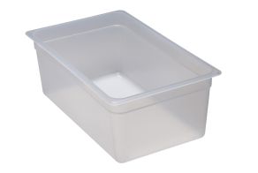 200mm Deep 1/1 Translucent Polypropylene GN Pan