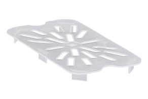 1/4 Polypropylene GN Drain Shelf