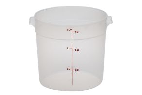 5.7L Polypropylene Translucent Round