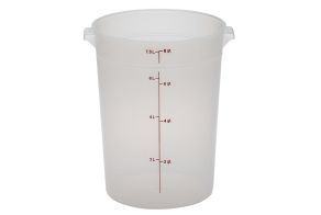 7.6L Polypropylene Translucent Round