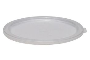 1.9 - 3.8L Polyproplene Translucent Round Lid