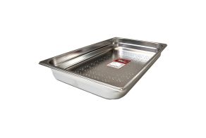 65mm Deep 1/1 Stainless Steel Perforated Gastronorm