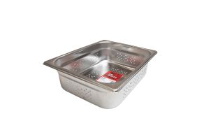 100mm Deep 1/2 Stainless Steel Perforated Gastronorm