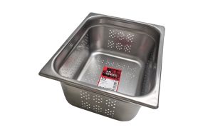 100mm Deep 1/3 Stainless Steel Perforated Gastronorm