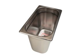 200mm Deep 1/4 Stainless Steel Gastronorm