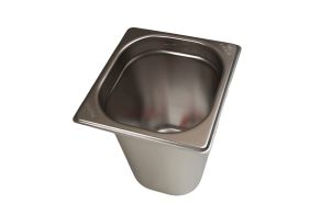 200mm Deep 1/6 Stainless Steel Gastronorm