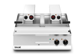 Lincat Opus 800 Electric Counter-top Clam Griddle - Ribbed Upper Plate - W 800 mm - 17.2 kW