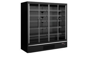 Galaxy+ GP20FGD Black Supermarket Multideck Cooler