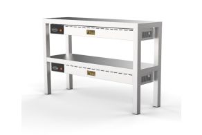 OVERSHELF CERAMIC HEATED 2 LEVEL 1200  6 HEATERS OF 250W