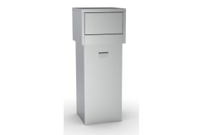 SS WASTE BIN 80L