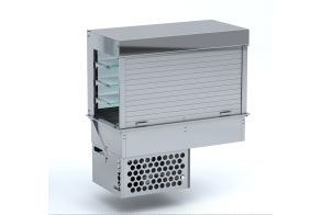 DROP-IN CUBIC REFRIGERATED DISPLAY - BLINDS 3/1