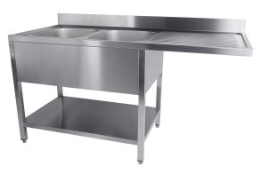 700 SINK UNIT SHELF DISHWASHER FLAT PACKED 2 LEFT 1600