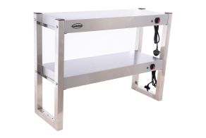 OVERSHELF HALOGEN HEATED 2 LEVELS 900 FLAT PACKED