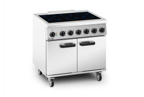 Lincat Phoenix Electric Free-standing Induction Oven Range - 6-Zone - W 900 mm - 17.1 kW [3-Phase]