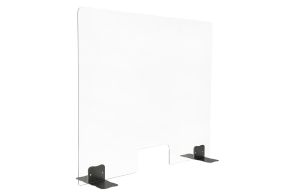 PLEXIGLASS SCREEN WITH CUT OUT 800X850MM