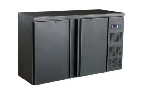 BARCOOLER BLACK 2 DOORS